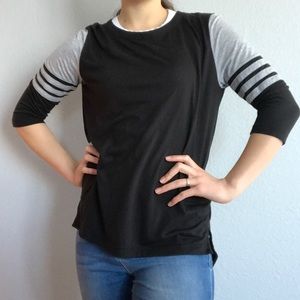 Adidas quarter sleeve tee